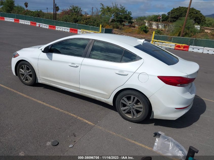 2018 HYUNDAI ELANTRA SEL - 5NPD84LF9JH253176