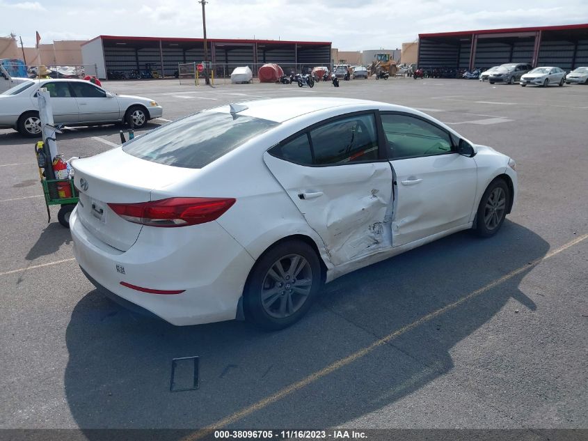 2018 HYUNDAI ELANTRA SEL - 5NPD84LF9JH253176