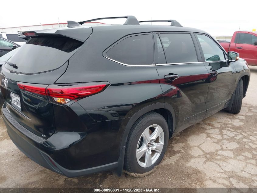 2023 TOYOTA HIGHLANDER LE - 5TDKDRAH4PS039090