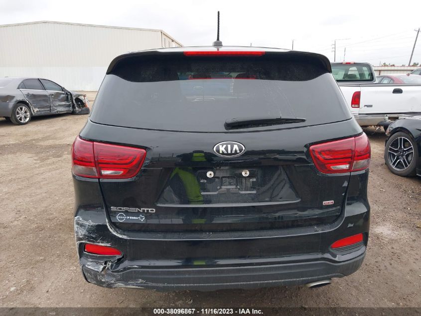 2019 KIA SORENTO L/LX - 5XYPG4A3XKG567663