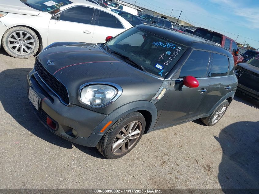 2013 MINI COUNTRYMAN COOPER S - WMWZC3C5XDWP22339