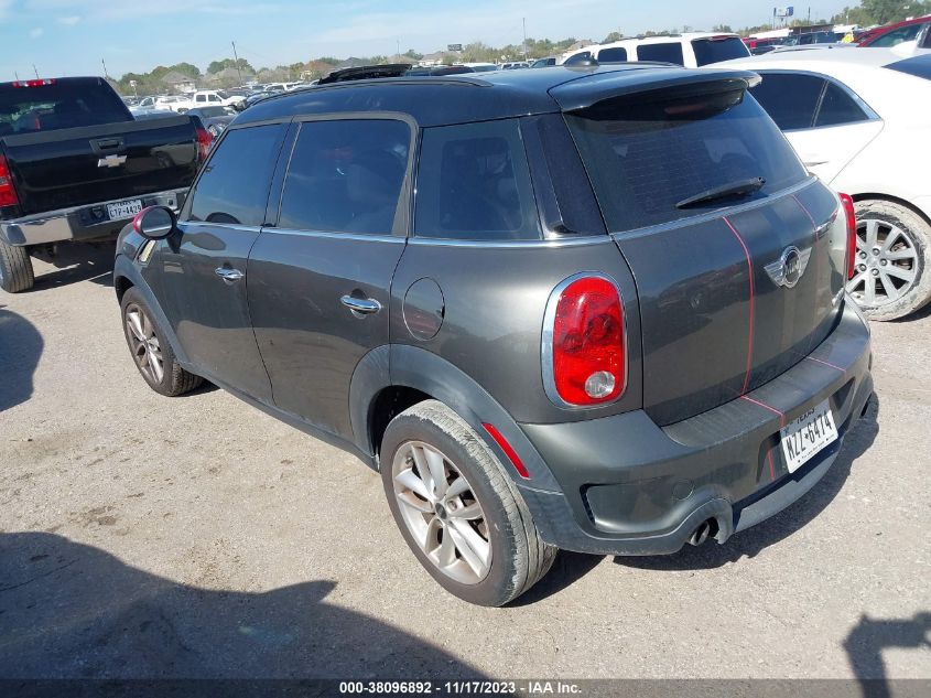 2013 MINI COUNTRYMAN COOPER S - WMWZC3C5XDWP22339