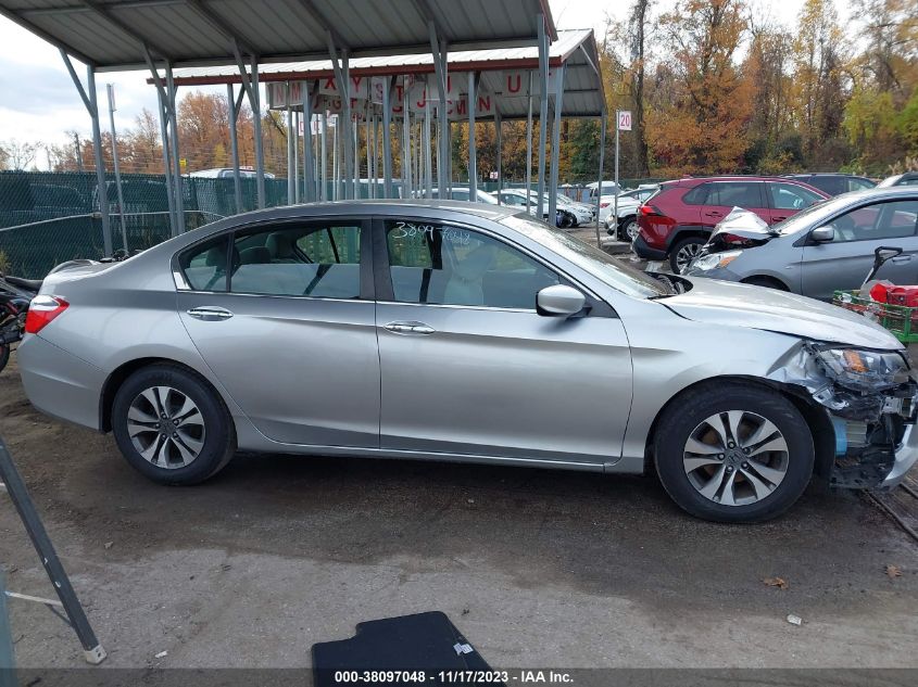 2013 HONDA ACCORD LX - 1HGCR2F38DA156854