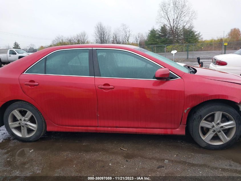 2013 TOYOTA CAMRY SE - 4T1BF1FK3DU701227