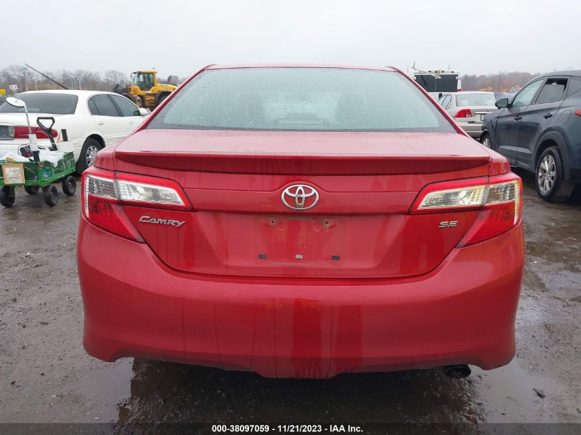 2013 TOYOTA CAMRY SE - 4T1BF1FK3DU701227