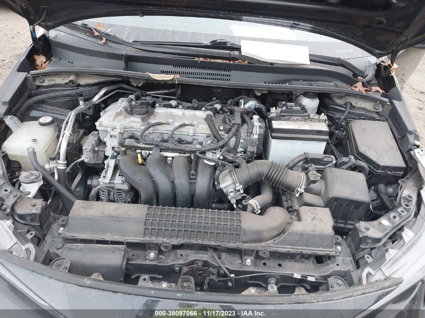 VIN 5YFEPMAE0MP168638 2021 TOYOTA COROLLA LE