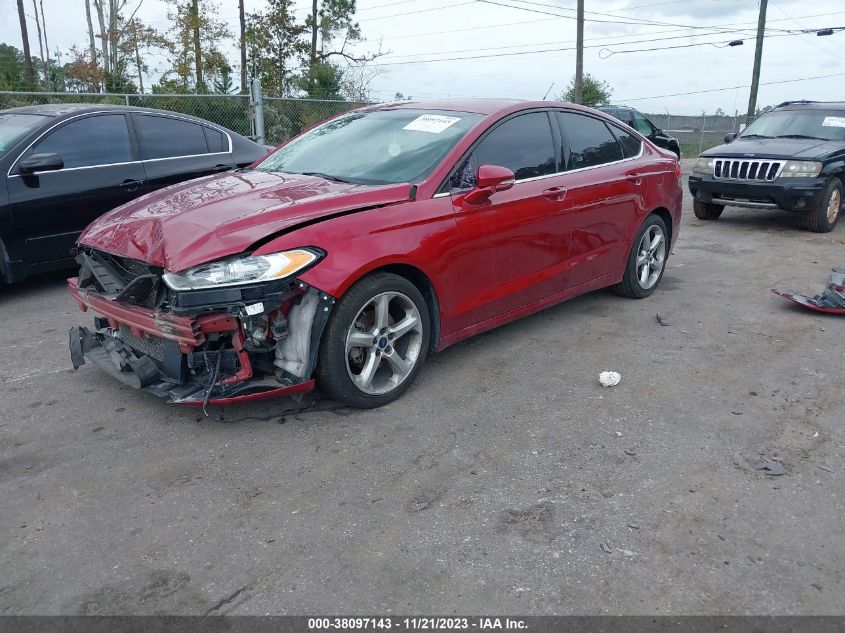 2016 FORD FUSION SE - 3FA6P0H77GR342505