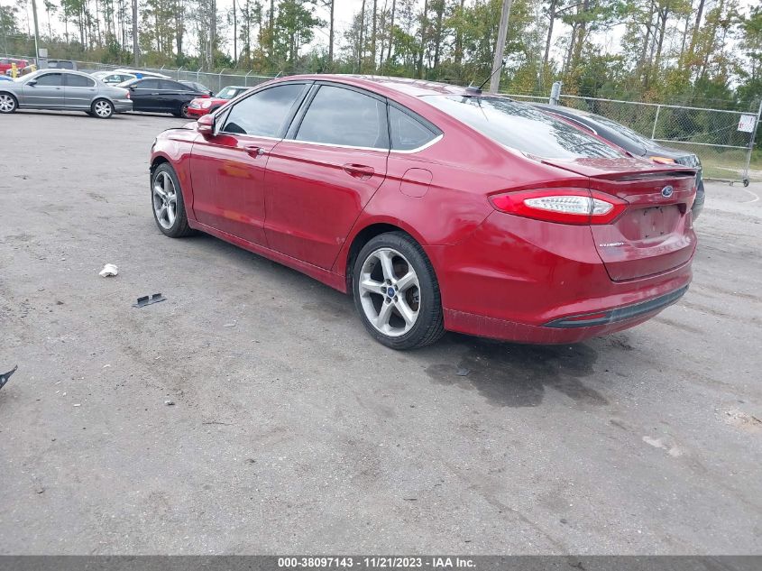 2016 FORD FUSION SE - 3FA6P0H77GR342505