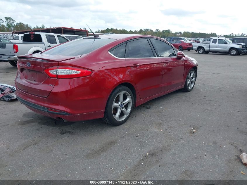 2016 FORD FUSION SE - 3FA6P0H77GR342505