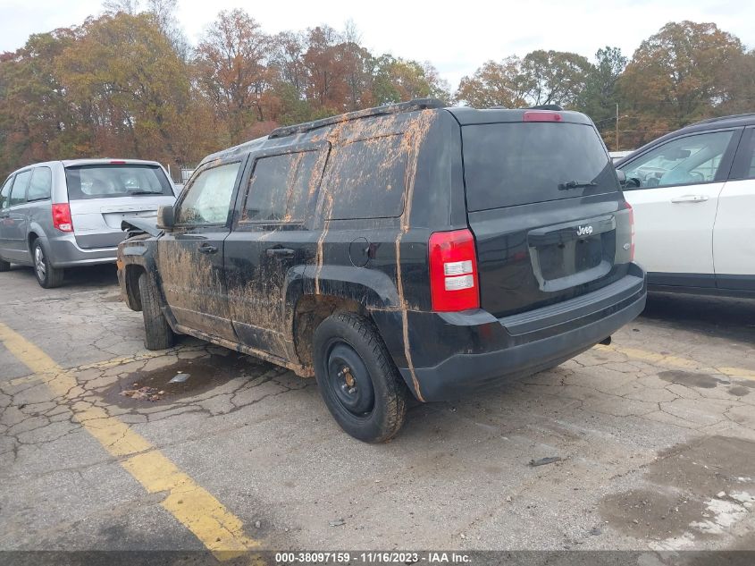 2014 JEEP PATRIOT LATITUDE - 1C4NJPFA4ED927689