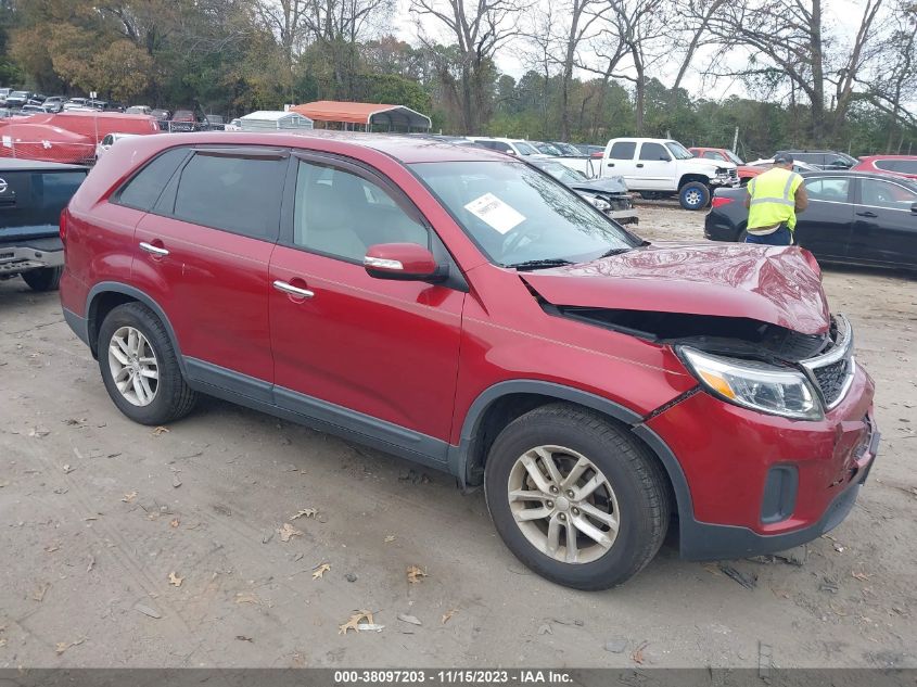 2015 KIA SORENTO LX - 5XYKT3A60FG555506