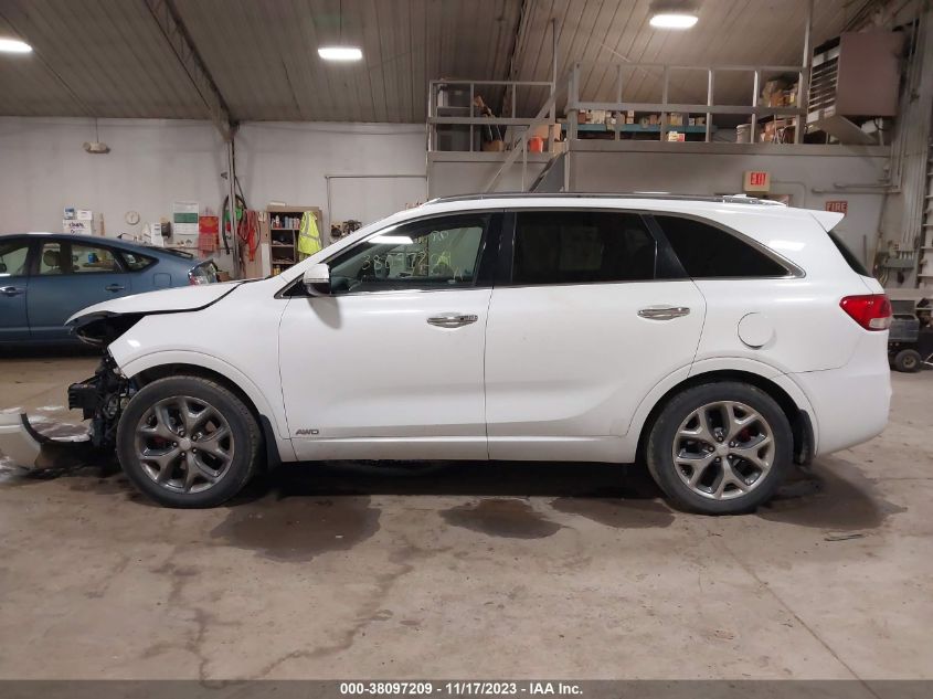 2016 KIA SORENTO 3.3L SX - 5XYPKDA55GG140124