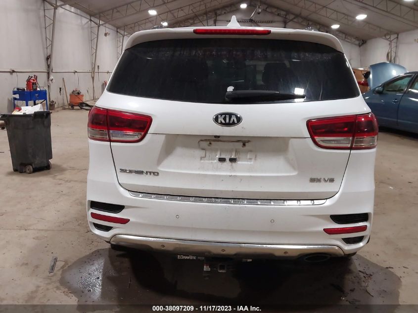2016 KIA SORENTO 3.3L SX - 5XYPKDA55GG140124