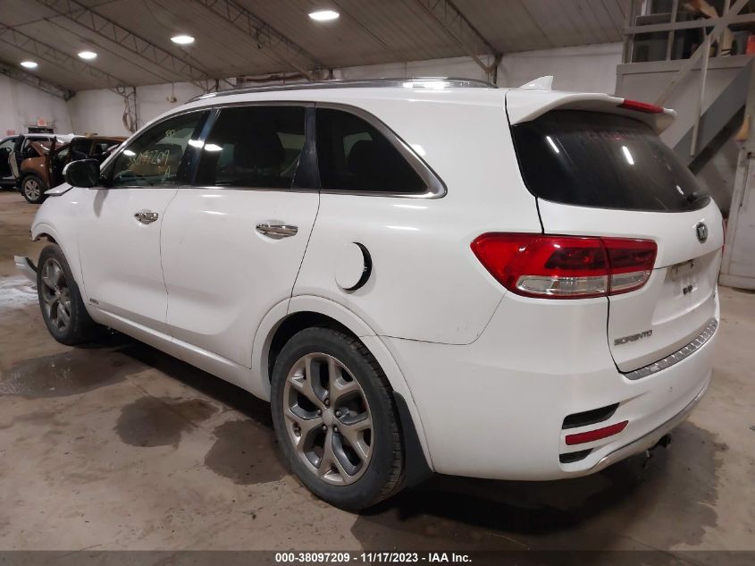 2016 KIA SORENTO 3.3L SX - 5XYPKDA55GG140124