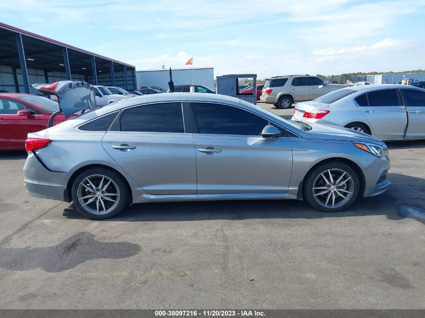 2017 HYUNDAI SONATA SPORT 2.0T - 5NPE34AB1HH446581