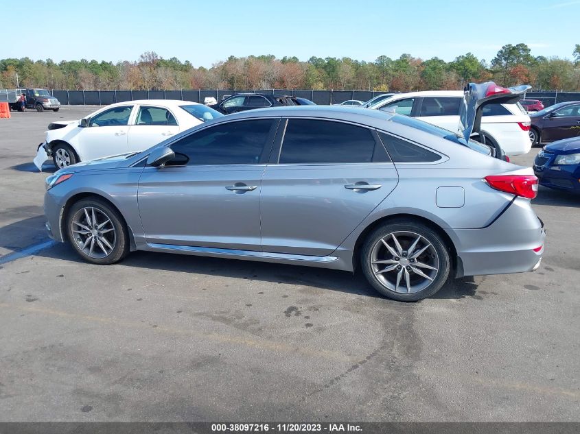 2017 HYUNDAI SONATA SPORT 2.0T - 5NPE34AB1HH446581