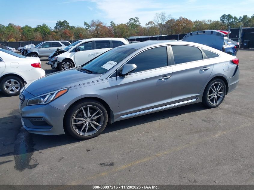 2017 HYUNDAI SONATA SPORT 2.0T - 5NPE34AB1HH446581