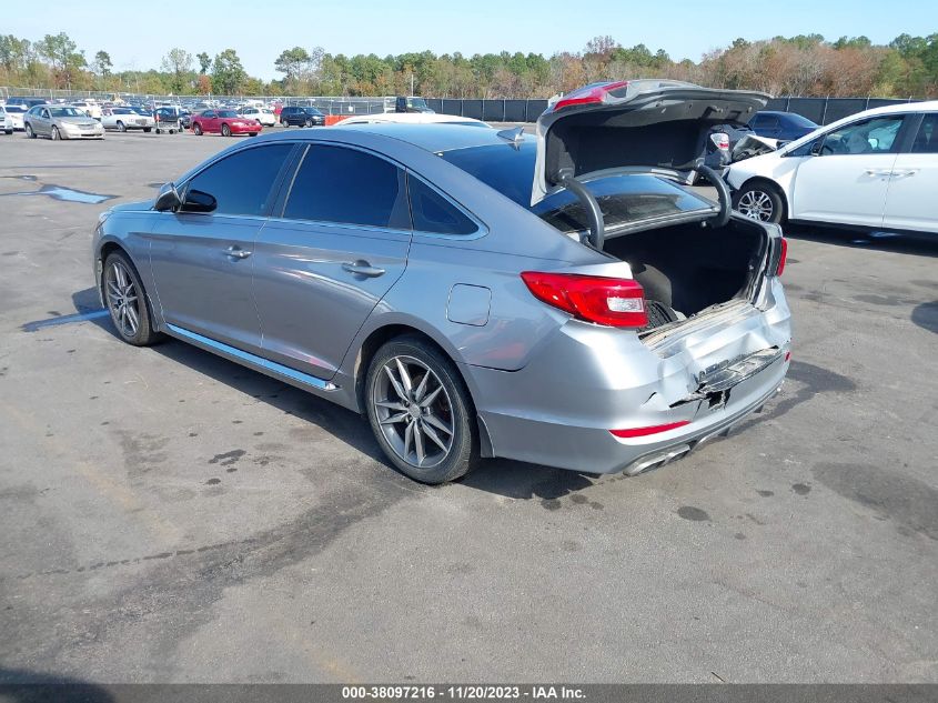 2017 HYUNDAI SONATA SPORT 2.0T - 5NPE34AB1HH446581