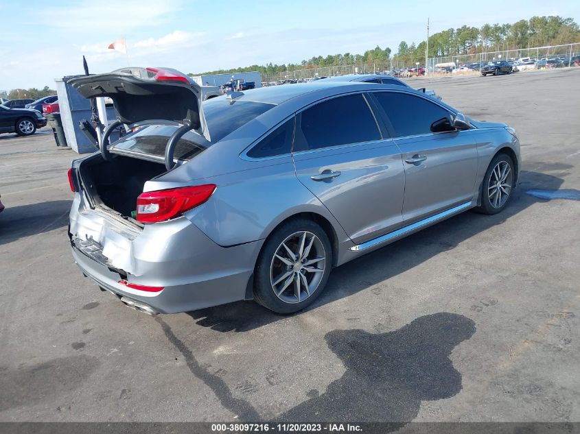 2017 HYUNDAI SONATA SPORT 2.0T - 5NPE34AB1HH446581