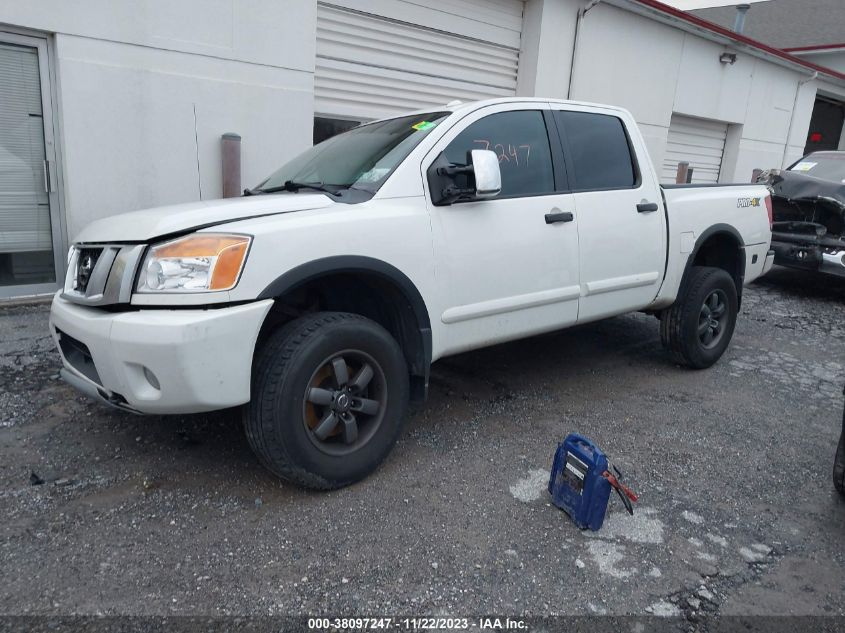 2015 NISSAN TITAN PRO-4X/S/SL/SV - 1N6AA0EC2FN507799