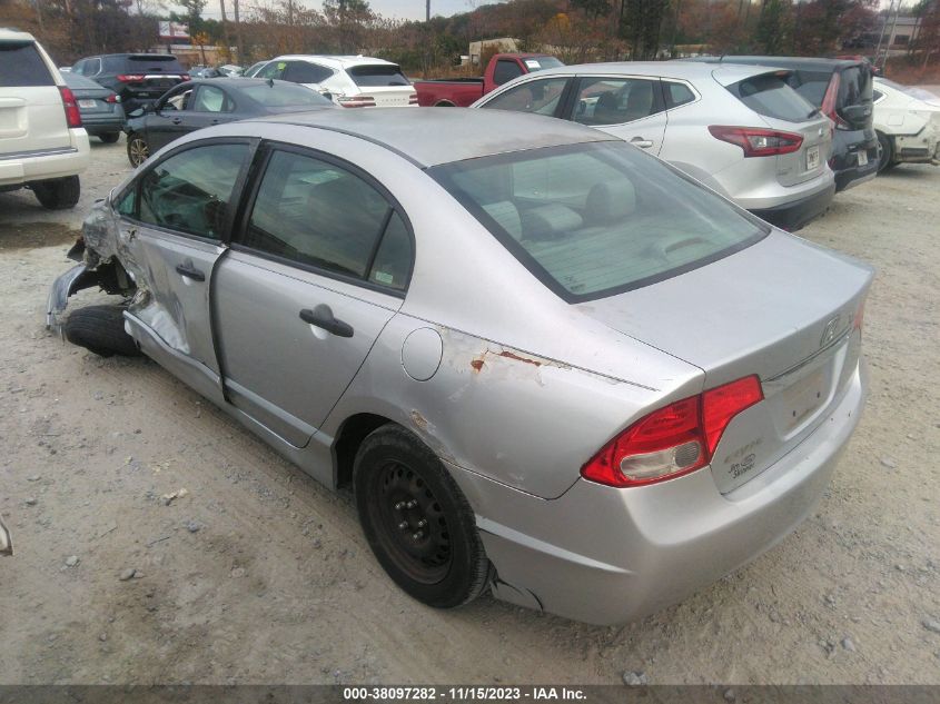 2HGFA16389H348072 | 2009 HONDA CIVIC