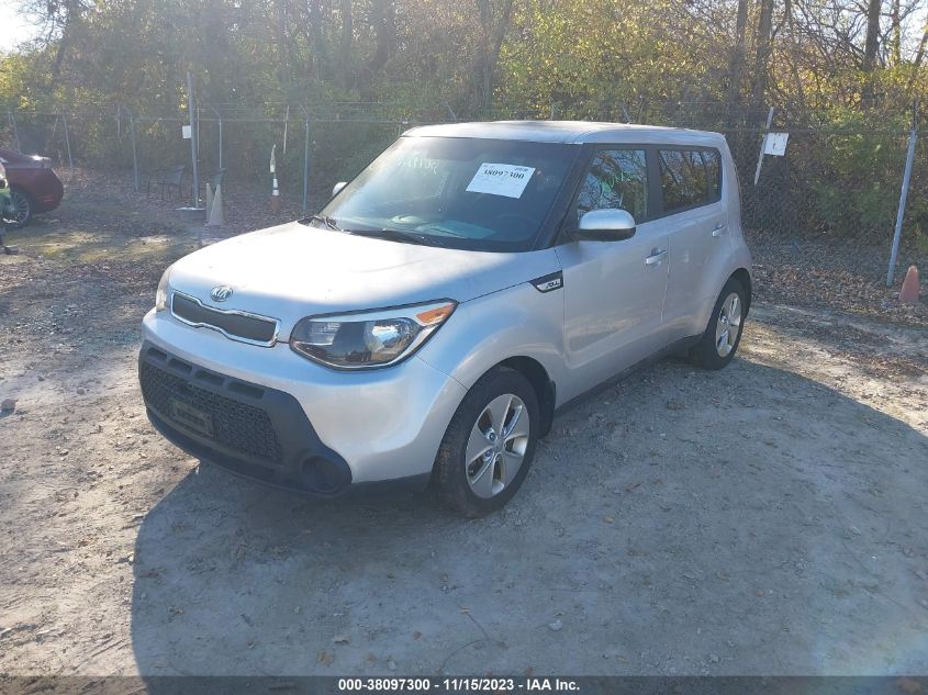 2015 KIA SOUL BASE - KNDJN2A29F7778525