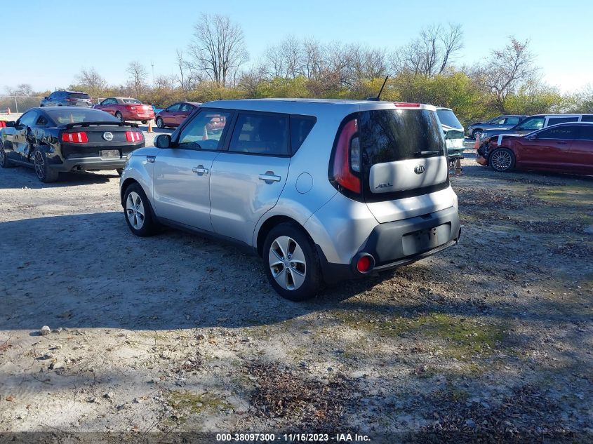 2015 KIA SOUL BASE - KNDJN2A29F7778525