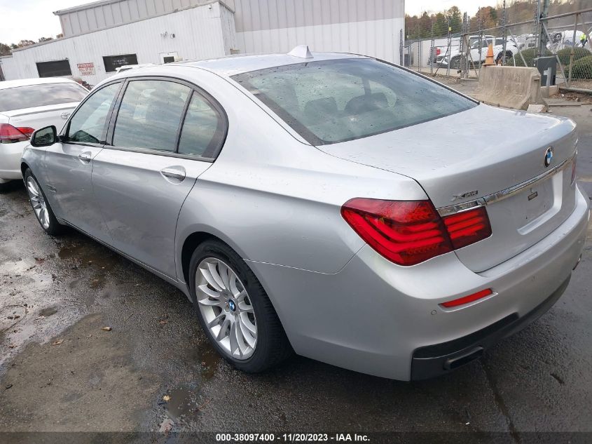 2013 BMW 740LI XDRIVE WBAYF4C55DD127869