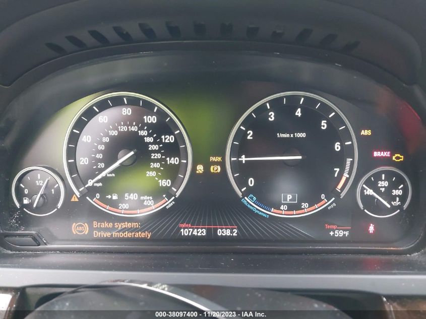 2013 BMW 740LI XDRIVE WBAYF4C55DD127869