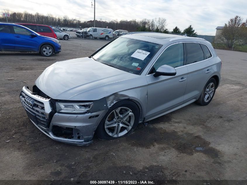 VIN WA1BNAFY1J2024689 2018 AUDI Q5 no.2