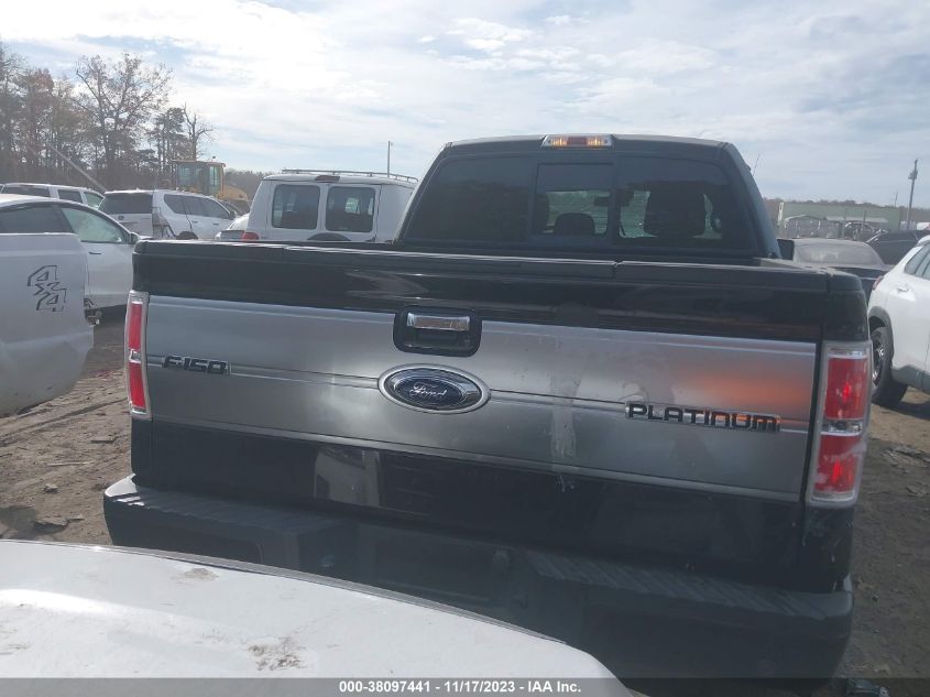 2013 FORD F-150 PLATINUM - 1FTFW1ET1DFA57683