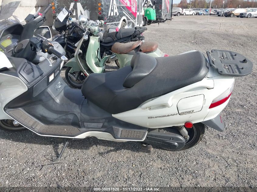 2009 SUZUKI AN650 - JS1CP51A692101522
