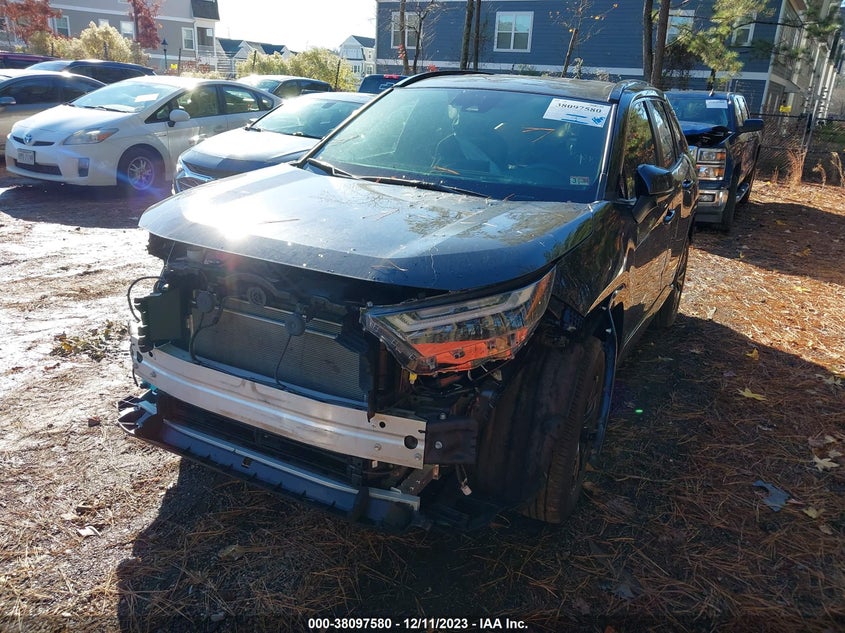 VIN JTM16RFV2NJ016857 2022 TOYOTA RAV4 SE