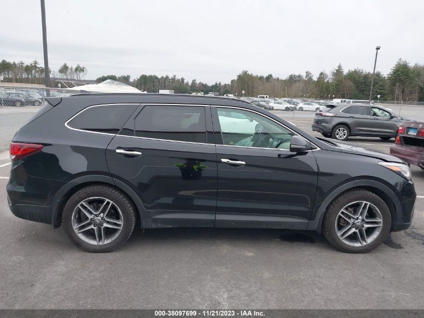 2018 HYUNDAI SANTA FE SE ULTIMATE - KM8SRDHFXJU275024