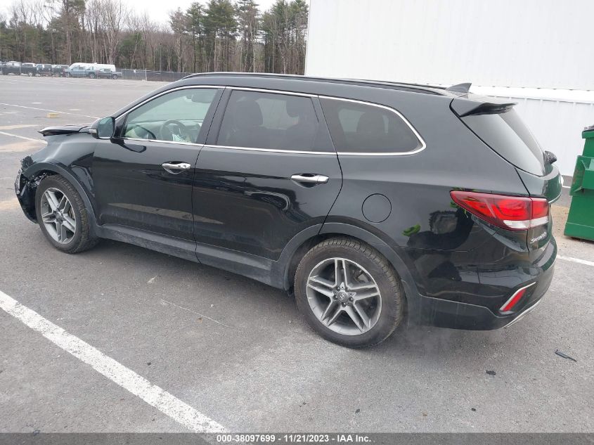 2018 HYUNDAI SANTA FE SE ULTIMATE - KM8SRDHFXJU275024