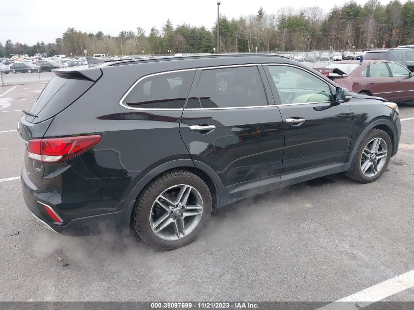 2018 HYUNDAI SANTA FE SE ULTIMATE - KM8SRDHFXJU275024