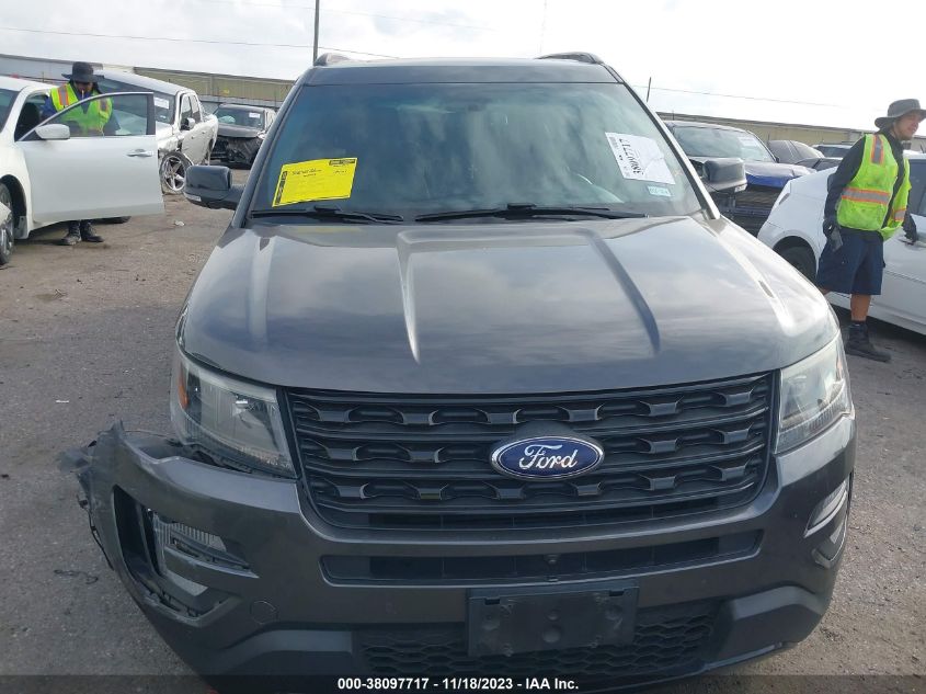 2016 FORD EXPLORER SPORT - 1FM5K8GT7GGB31342