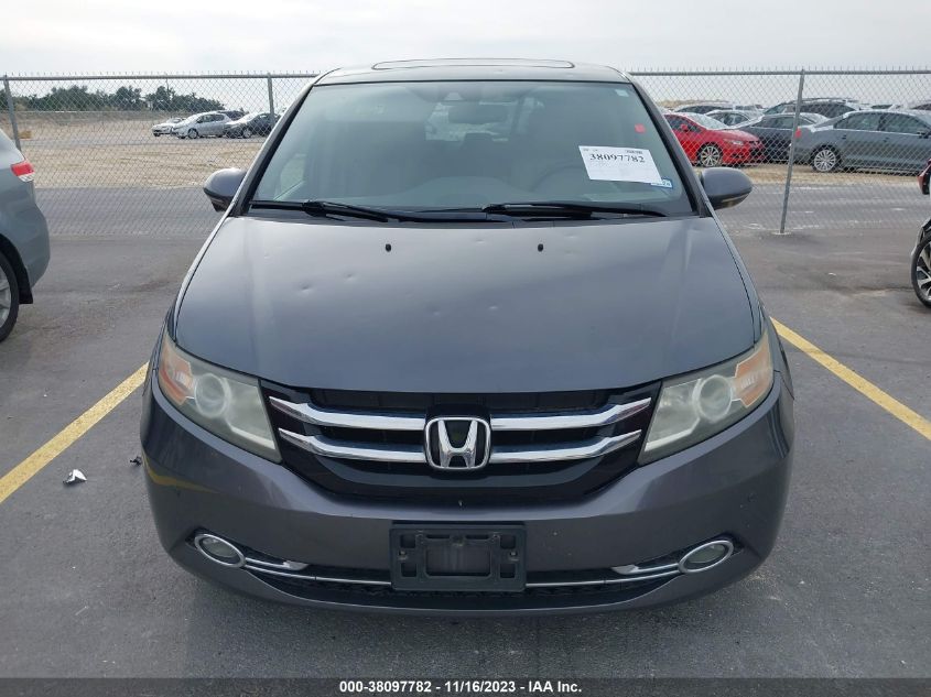 2014 HONDA ODYSSEY TOURING - 5FNRL5H95EB053560