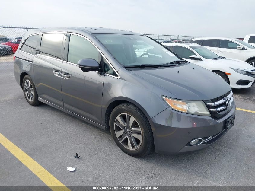 2014 HONDA ODYSSEY TOURING - 5FNRL5H95EB053560