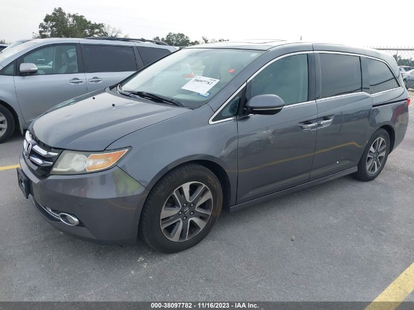 2014 HONDA ODYSSEY TOURING - 5FNRL5H95EB053560