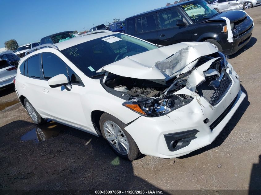 2018 SUBARU IMPREZA 2.0I PREMIUM - 4S3GTAB62J3737424