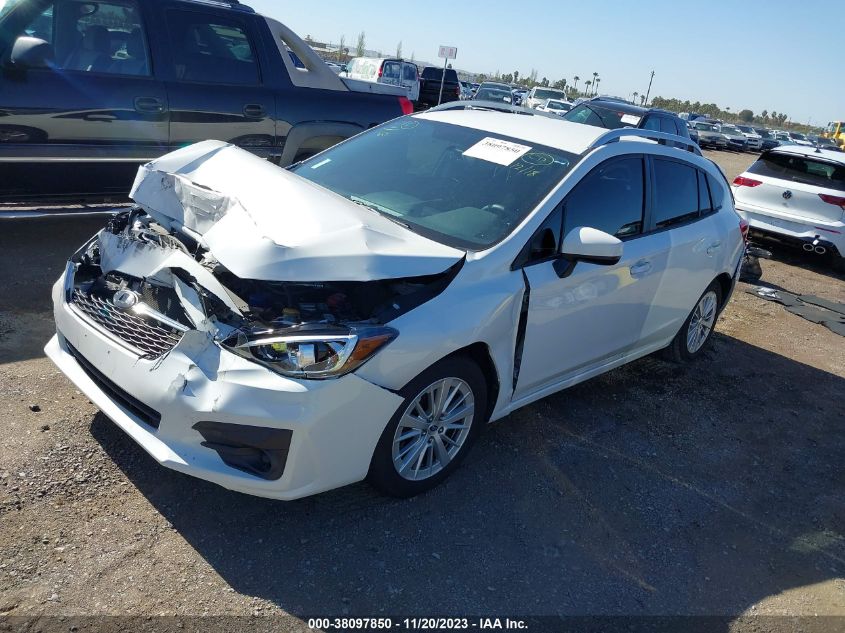 2018 SUBARU IMPREZA 2.0I PREMIUM - 4S3GTAB62J3737424