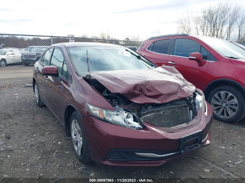 2014 HONDA CIVIC LX - 19XFB2F51EE038614