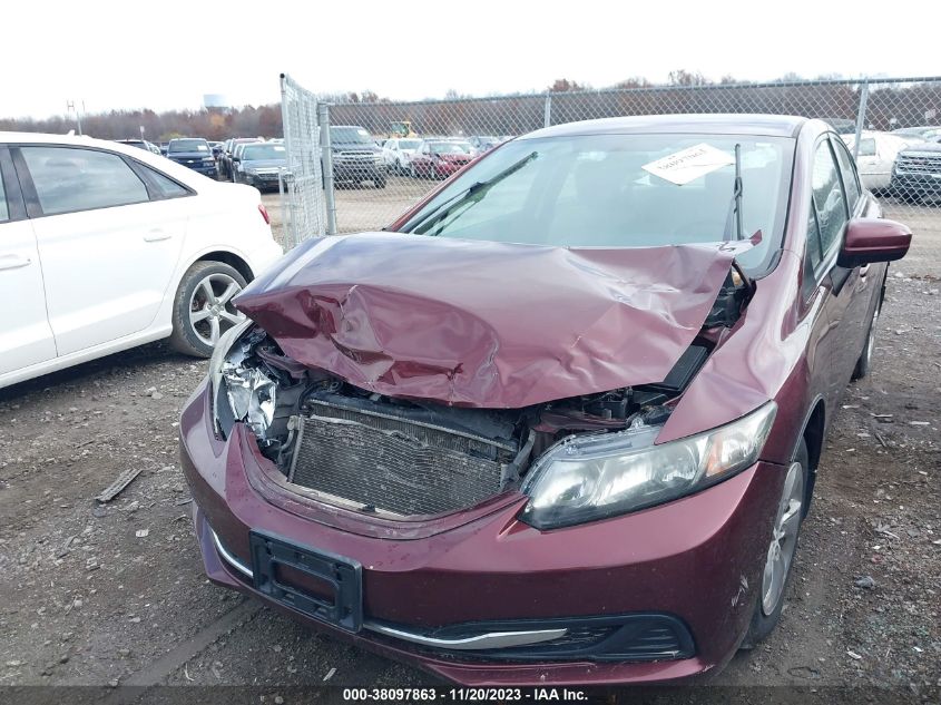 2014 HONDA CIVIC LX - 19XFB2F51EE038614