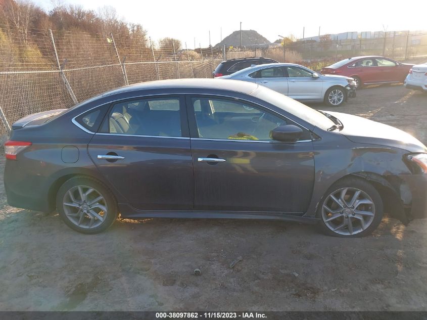 2013 NISSAN SENTRA SR - 3N1AB7AP2DL659857