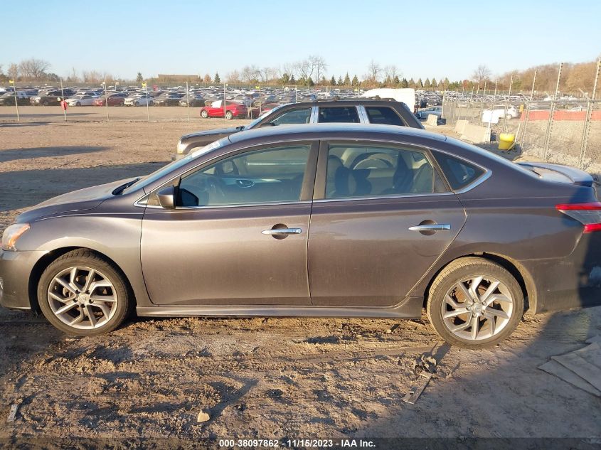 2013 NISSAN SENTRA SR - 3N1AB7AP2DL659857