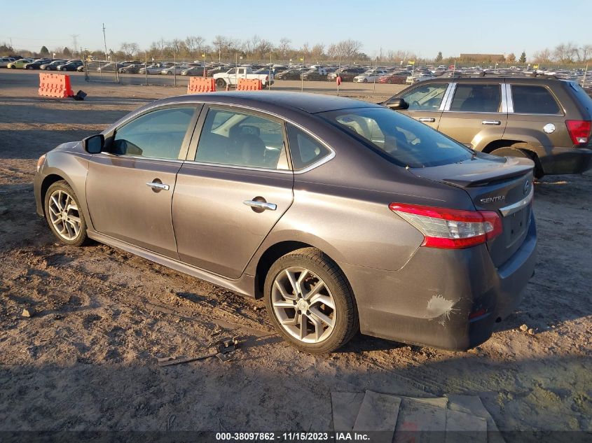 2013 NISSAN SENTRA SR - 3N1AB7AP2DL659857