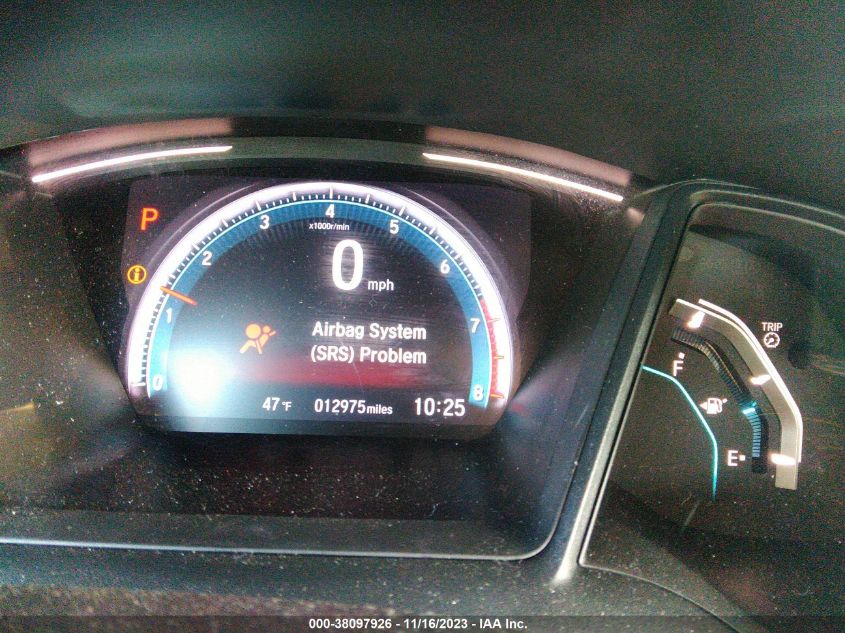 2019 HONDA CIVIC LX - 2HGFC2F65KH506948