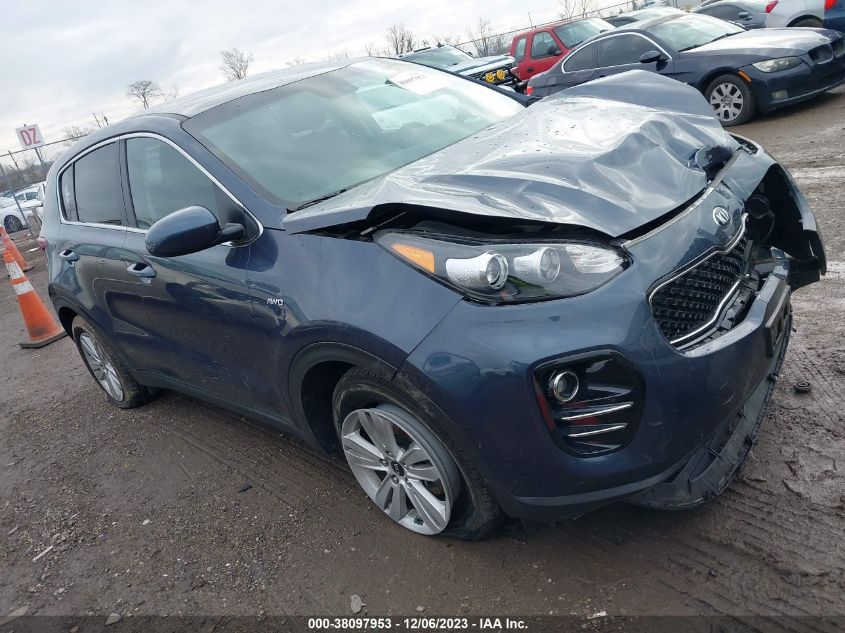 2018 KIA SPORTAGE LX - KNDPMCAC9J7489696