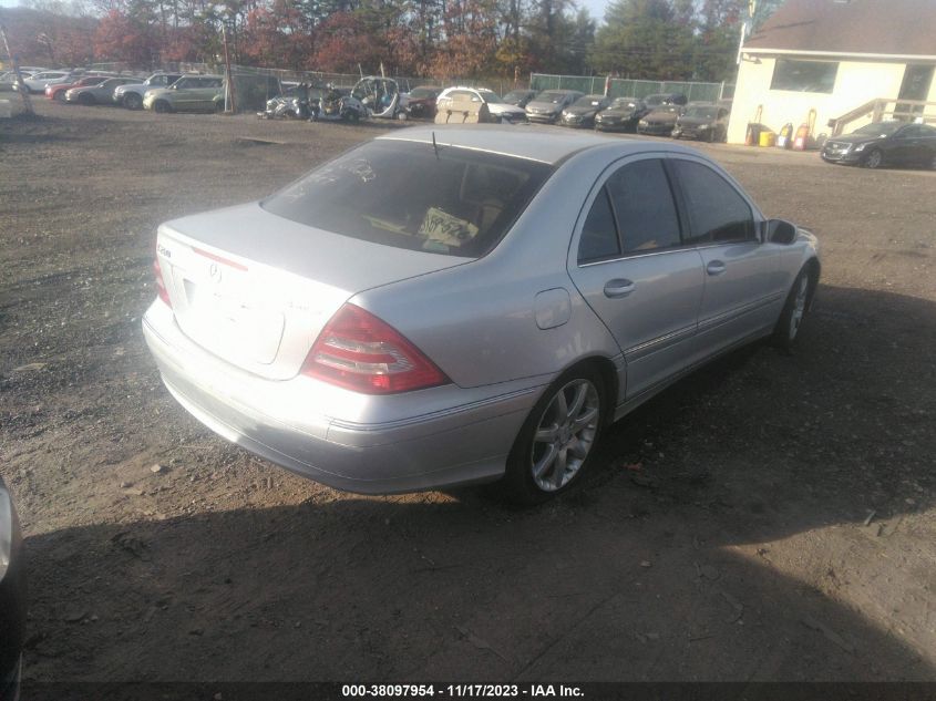 WDBRF92H06F788103 | 2006 MERCEDES-BENZ C 280